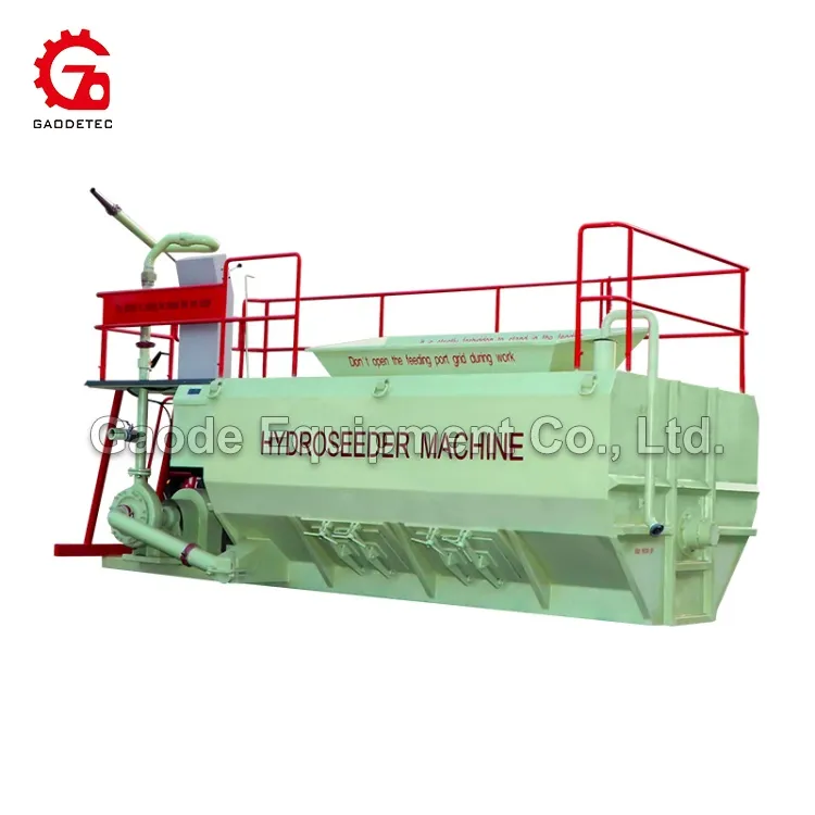 Gaodetec GHS0883 and GHS0683 Diesel Drive Hydroseeding Mulch Machine